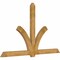 Ekena Millwork Redmond Rough Sawn Timber Gable Bracket, Western Red Cedar, 108"W x 68"H x 4"D x 6"F, 15/12 Pitch GBW108X68X0406RED00RWR - alternate 5